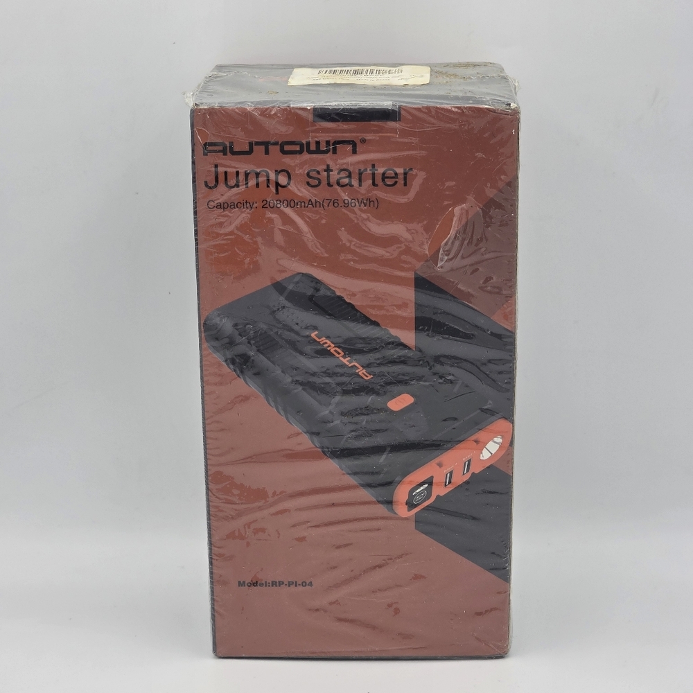 Black and Red Jump Starter